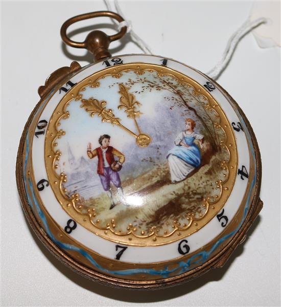 Porcelain watch case